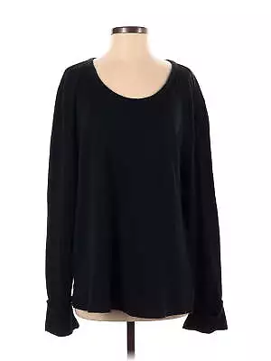 T By Alexander Wang Women Black Long Sleeve T-Shirt S • $29.74