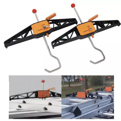 2 Pieces  Safe Lockable Clamp Ladder Clamp Van Roof Rack Wide Safe Clamps W/ Key • $59.90