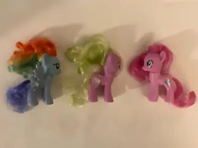 My Little Pony  Lot Of 3 Glitter Cutie Marks Favorite Flower Wishes • $29.99