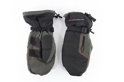 Manzella Unisex Size Large Yukon Winter Mittens Gloves Black Snowboarding Skiing • $33.96