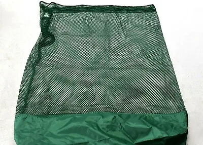 Unifirst Sport Ball Extra Large Green Mesh Travel Laundry Bag 35  X 28  907523 • $7.49