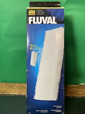 $10.40 • Buy Fluval Foam Filter Blocks For 204/205/206/304/305/306 -2 Pack