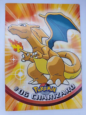 LP Pokémon Topps Blue Logo Charizard #06 Card Series 1 • $19.99