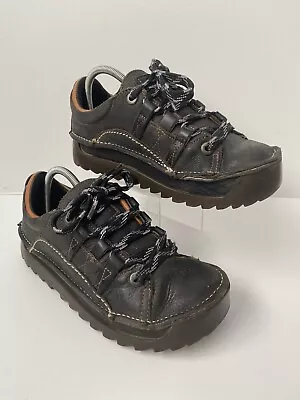 £59.99 • Buy The Art Company Leather Chunky Black Skyline Trainers Uk 6.5 Eu 40