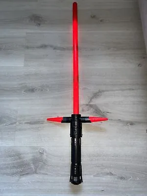 Star Wars Kylo Ren Disney Store FX Lightsaber SOUNDS & LIGHTS • $38.76