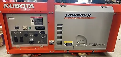 Kubota GL11000 - 11000 Watt Lowboy II Series Industrial Diesel Generator  • $6900