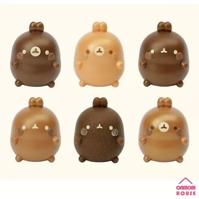 Choco Molang Figure 6ea Set Korean Toy • $59.90