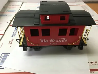 Scientific Toys EZTEC Rio Grande Red Caboose 4067 G Gauge 2013 • $10.99