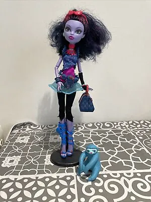 £12.99 • Buy Monster High Jane Boolittle Doll Needles Pet Sloth, Bag Mattel Collectable