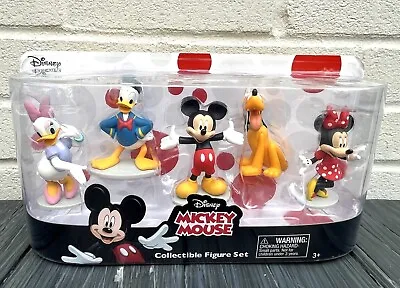 JUST PLAY DISNEY Mickey Mouse And Friends Collectible 5 Figure Set New In Box • $19.99