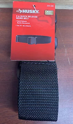 Husky Brand 2 In. Quick Release Work Tool Belt New • $12.50