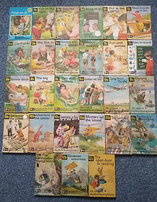 27x PETER JANE KEY WORDS STG 4-12 COMPLETE LADYBIRD BOOKS SERIES 641 FR /GD USED • £41.99