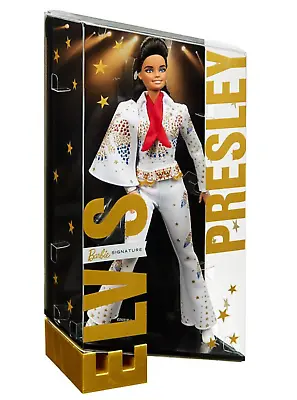 Barbie 2021 Signature Elvis Presley Doll - Gold Label • $120