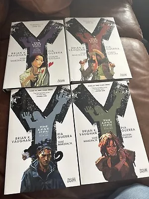 Y: The Last Man Books 1-4 • $45