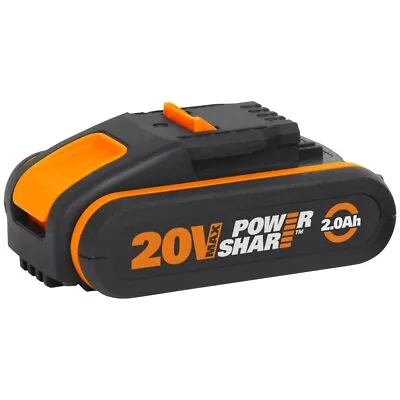 WORX WA3551 18V 20V MAX 2.0Ah Battery Pack With Charge Indicator Brand New • £29.99