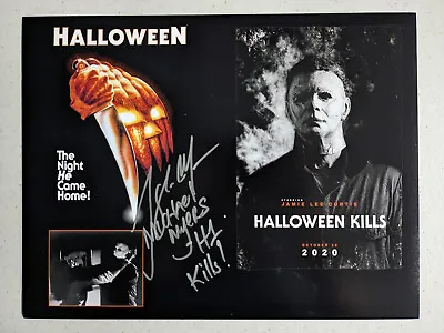 TONY MORAN Signed 10x13 Custom PHOTO Poster HALLOWEEN Michael Myers Autograph A • $79