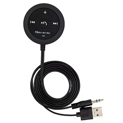 AUX-in Bluetooth Wireless Receiver Adapter FM Transmitter For Car Stereo Audio/ • $13.99