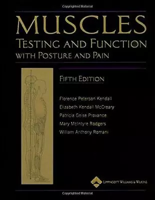 Muscles Testing And Function With Posture And Pain • $70