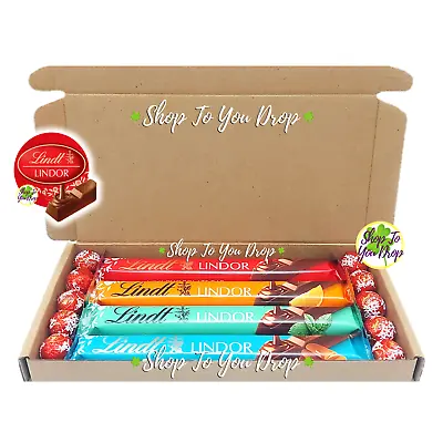 LINDT CHOCOLATE PERSONALISED HAMPER GIFT BOX Lindor Mothers Day Present🍫 • £9.99