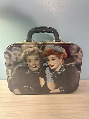 I LOVE LUCY Tin Trinket Box | “Friends Forever” And “Chocolate Factory” • $10