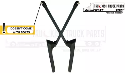 Pair Of Door Mirror Arm Support Brackets For Volvo Vnl Trucks 2004+up Left-right • $99.99