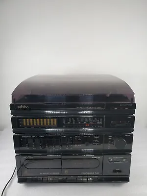 Saisho Twin Cassette Stereo Midi System TCM3000 • £50