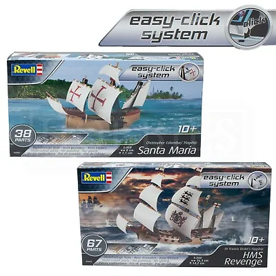 £23.34 • Buy Revell Ships 1/350 Scale Easy Click System Model Kits No Painting Gluing Needed