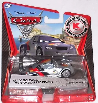 Disney Pixar Cars 2 Kmart Day 9 Max Schnell With Metallic Finish • $4.77