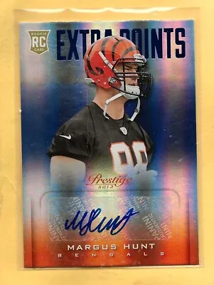 MARGUS HUNT - 2013 Prestige  Extra Points Blue - Rookie - Auto  - #261 • $3.45