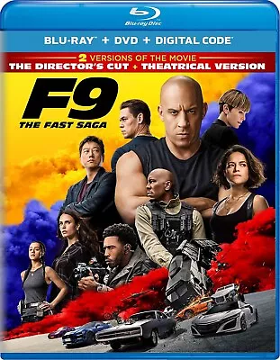 F9 The Fast Saga Blu-ray Vin Diesel NEW • $10.65