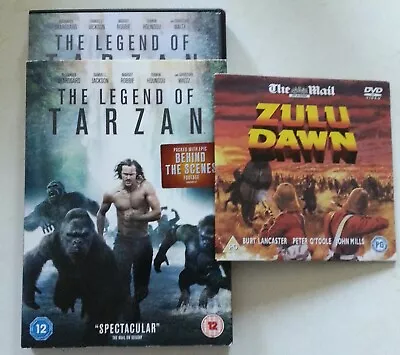 DVD Tarzan 2016 With Slip Case And Free DVD Of Zulu Dawn • £2.50