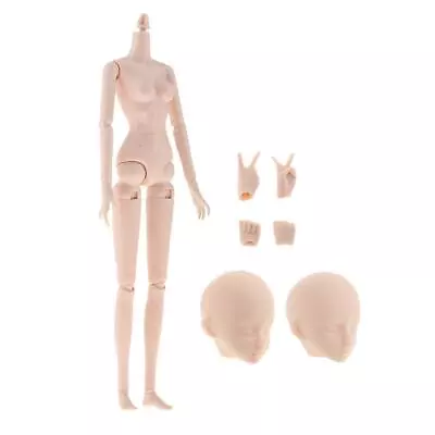 1/6 BJD Doll 22 Jointed Female Blank Doll Body Makeup Practice Replacements 25CM • $16.31