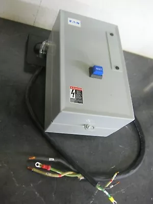 Air Compressor Motor Starter 7.5 Hp 230 Volt 1 Phase Eaton B25cnj50 797068 • $469