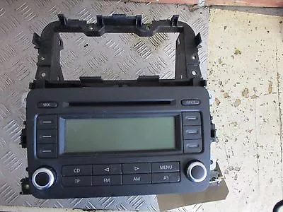 Volkswagen Vw Golf Mk5 Blaupunkt Rcd300 Stereo Head Unit 1k0035186p No Code • $49.74