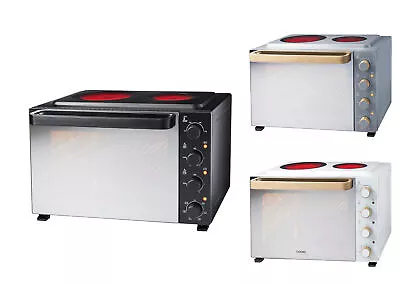 48L Mini Oven Grill Tabletop Counter Top Multi Fuction Cooker With Hobb 4300W • £199.99