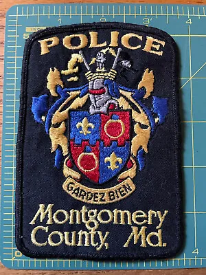 Montgomery County MD Police Patch • $1.25