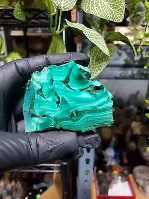 Malachite Polished Malachite Crystal Slabs 102g • $28