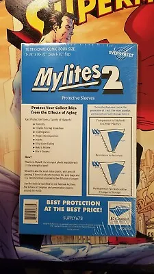 (2) 50 Pack Mylites2: Standard Comics 725M2 7 1/4 X 10 1/2 • $59.99