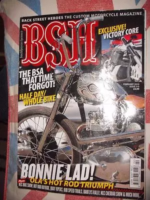 BSH 2/10 BSA Super Rocket Chopper Pre-Unit Triumph Harley Trike Krugger Bonnevil • $3.11