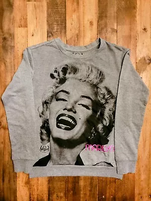 Hollywood Legends Brand Marilyn Monroe Long Sleeve Sweatshirt Women's Size Small • $24.99