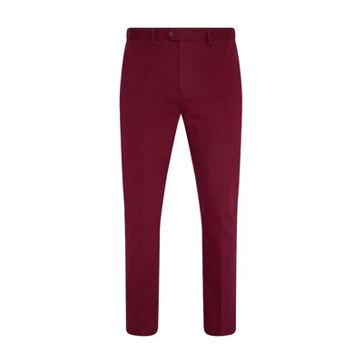 £41.24 • Buy Merc London Men's Sta-Press Wine Mod Winston Trousers