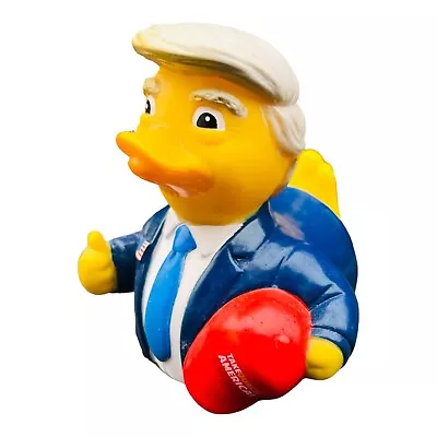 $19 • Buy Donald Trump Rubber Duck -  Take Quack America  - CelebriDucks 2017 Duckie - VGC