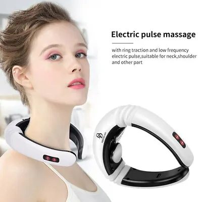 Electric Cervical Pulse Neck Massager Muscle Relax Massage Magnetic Therapy • $9.99