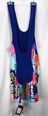 Nwt New With Tags Mapei Quick Step Sms Santini Cycling Bib Shorts Italy 52 Xxl • $79.99