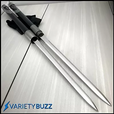 27  NINJA SAMURAI Dual Blade TWIN SWORDS Katana Japanese Combat COSPLAY Knife X2 • $24.93