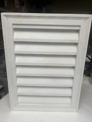 Fypon Gable Vents And Louvers 18  X 24  Decorative Rectangular White LVNS18x24 • $65