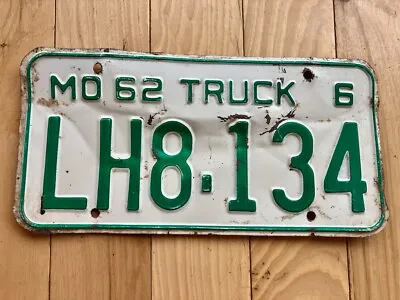 1962 Missouri Truck License Plate • $29.99