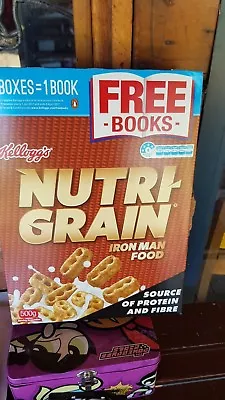 KELLOGGS NUTRI GRAIN CEREAL 500g BOX Free Books PROMO  • £3.10