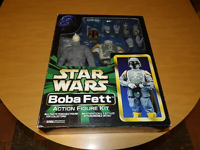 Vintage TOMY Marmit 1997 Star Wars BOBA FETT 12  Action Figure Kit ~ NEW/SEALED! • $150