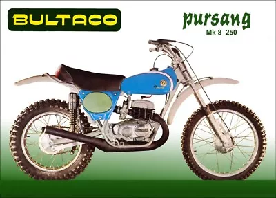 Bultaco Pursang Mk8 Seat New Pursang 134 - 135 - 136 Mk 8 Seat • $721.27